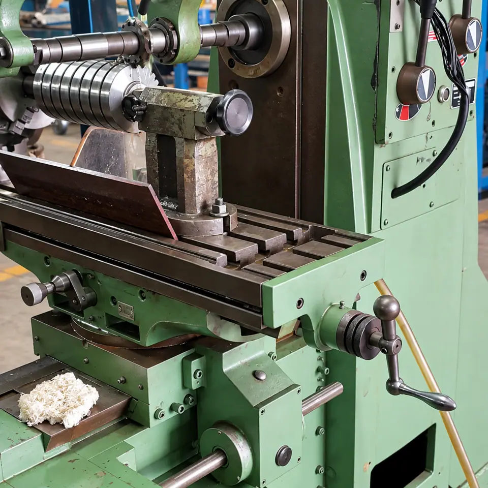 Equipamento industrial usado na usinagem